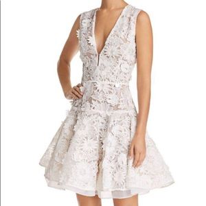NWOT Bronx & Banco Mila floral appliqué dress